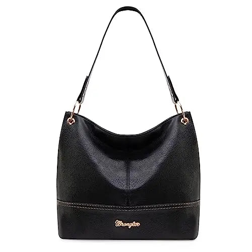 Wrangler Hobo Bag for Women Casual Shoulder Bag with Detachable Strap