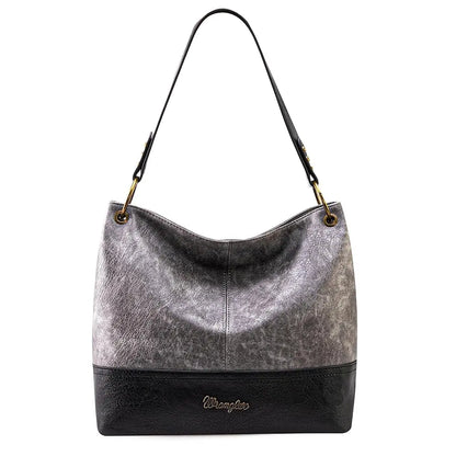 Wrangler Hobo Bag for Women Casual Shoulder Bag with Detachable Strap