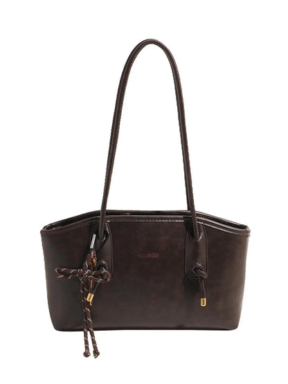 26 Women's Elegant Solid Color Shoulder Bag, Fashionable Large Capacity Handbag Crossbody Bag for Daily Used, Casual Trendy Versatile High-quality Daily Commuting Bag, Fashionable Unique Bags #GLOBAL PICKS